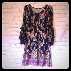 Bell Sleeve Dress